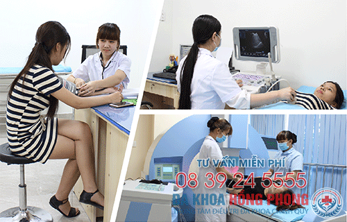 Khám bệnh phụ khoa tại PKĐK Hồng Phong
