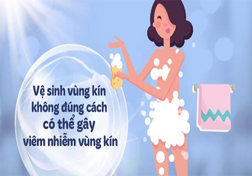 Nguyên nhân khiến cho vùng kín bị ngứa - do vệ sinh vùng kín không sạch sẽ